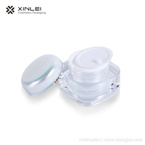 15 g Classic Square Cosmetic Acrylic Jar
